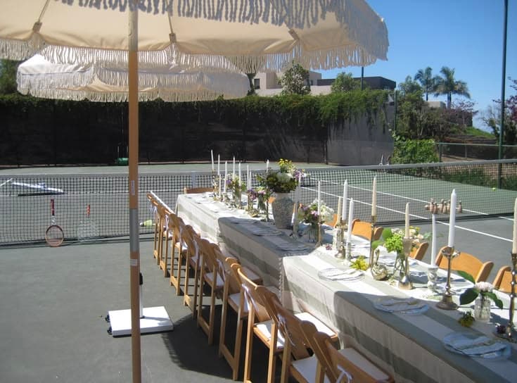 Hosting Inspiration: Tennis Party Edition